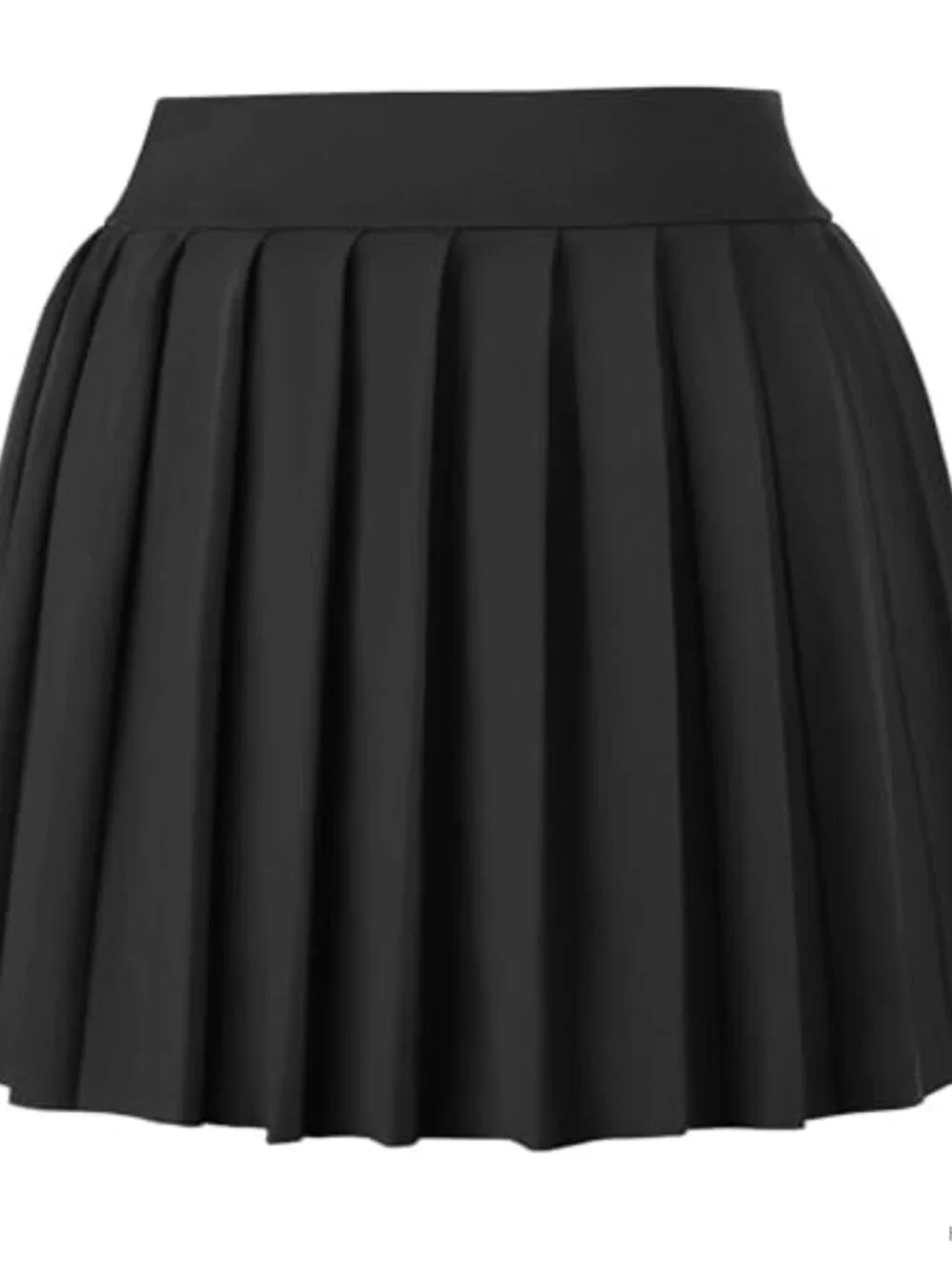 Women's Pleated Mini Skirt Y2K Stretchy High Waist Party